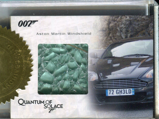 James Bond Archives 2009 Edition Aston Martin Windshield AMR1 Relic Card 621/700   - TvMovieCards.com