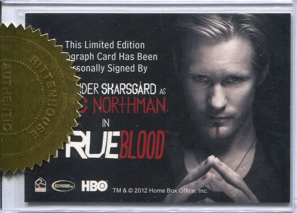 True Blood Premiere Edition Dealer Incentive Alexander Skarsgard Autograph Card   - TvMovieCards.com