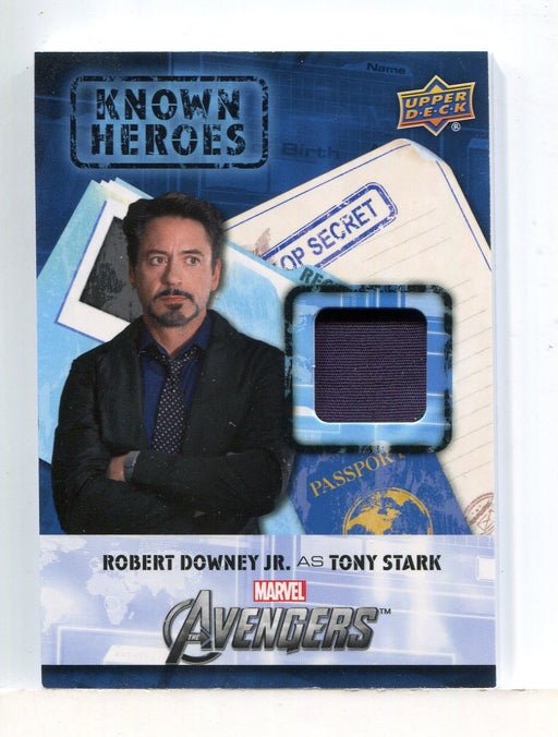 Captain America Civil War Movie Retail Tony Stark Costume Card KH-TS   - TvMovieCards.com