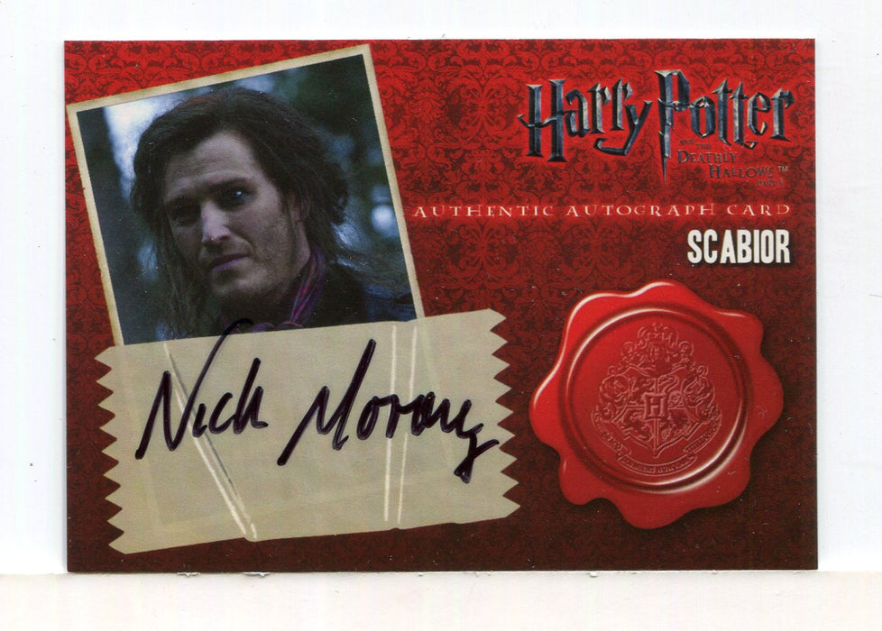 Harry Potter Deathly Hallows 1 Nick Moran Autograph Card   - TvMovieCards.com