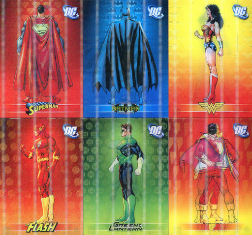 DC Legacy Legend Heroes Lenticular Chase Card Set L1 thru L6  DC Comics   - TvMovieCards.com