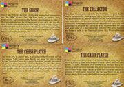 John Wayne The Duke Favorite Hobbies Canvas Chase Card Set FH1-4 Breygent   - TvMovieCards.com