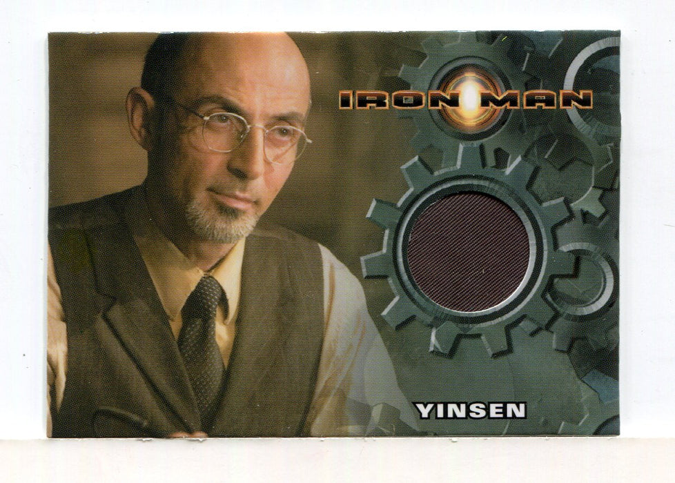 2008 Iron Man Movie Shaun Toub as Yinsen (Vest) Costume Trading Card   - TvMovieCards.com