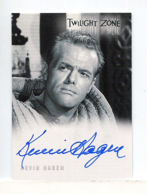 Twilight Zone 4 Science and Superstition Kevin Hagen Autograph Card A-94   - TvMovieCards.com