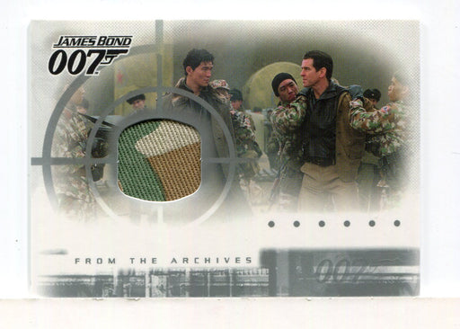 James Bond Die Another Day Case Topper Costume Card AC1   Image 2   - TvMovieCards.com