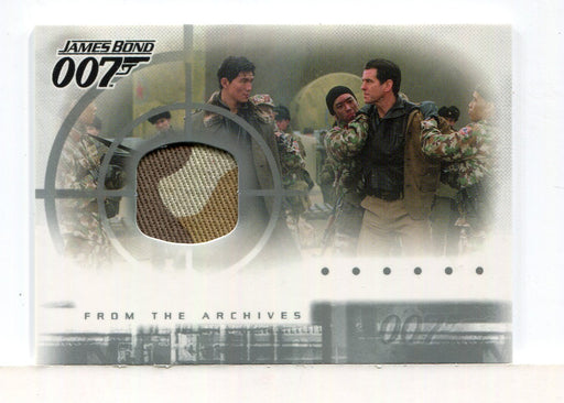 James Bond Die Another Day Case Topper Costume Card AC1   Image 4   - TvMovieCards.com