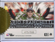 Indy Racing Premiere Dario Franchitti Case Topper Chase Card I1 #475/500   - TvMovieCards.com