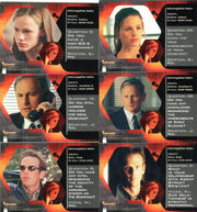Alias Season 1 Double Agents Chase Card Set D1 thru D6 Inkworks 2002   - TvMovieCards.com