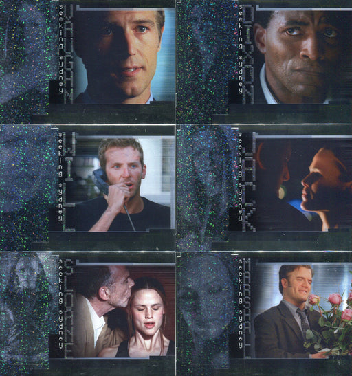 Alias Season 2 Seeking Sydney Foil Chase Card Set SS1 thru SS6 Inkworks 2003   - TvMovieCards.com