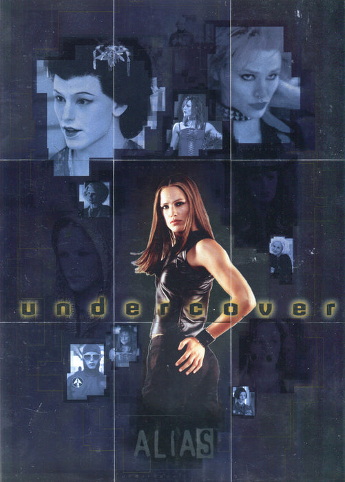 Alias Season 2 Undercover Foil Puzzle Chase Card Set U1 thru U9 Inkworks 2002   - TvMovieCards.com