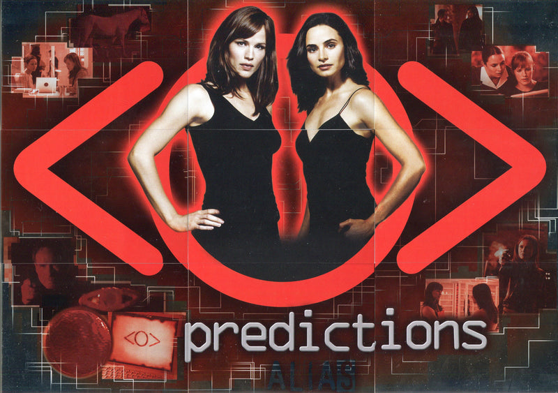 Alias Season 4 Pieceworks Foil Puzzle Chase Card Set PR1 thru PR9 Inkworks 2006   - TvMovieCards.com