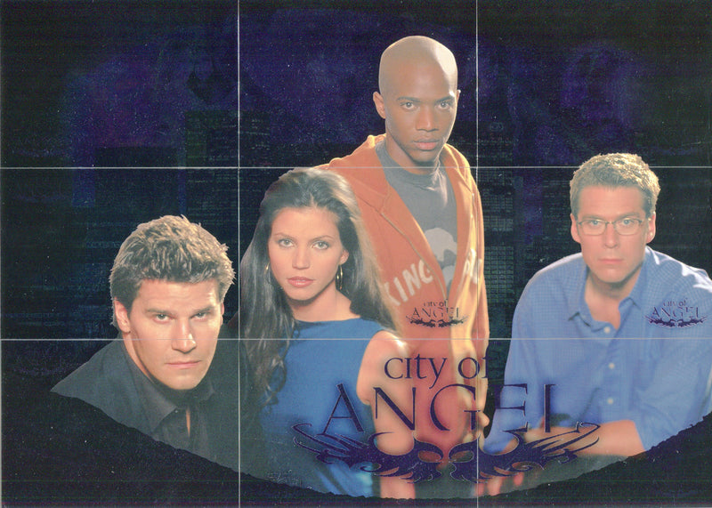 Angel Season 2 Ciry of Angel Foil Puzzle Chase Card Set CA1 thru CA9 Inkworks 20 - TvMovieCards.com
