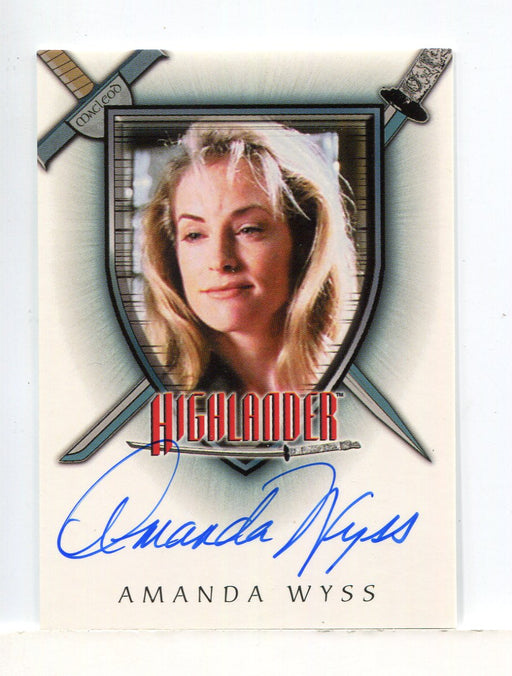 Highlander Complete Amanda Wyss as Randi MacFarland Autograph Card A14   - TvMovieCards.com