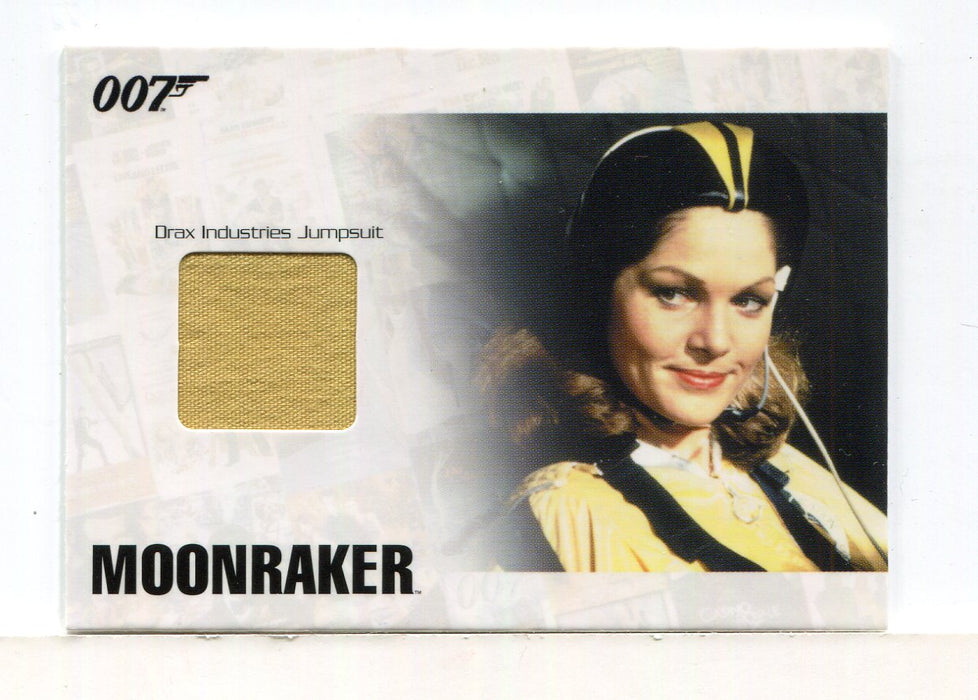 James Bond Mission Logs Jumpsuit Relic Costume Card JBR20 #890/900   - TvMovieCards.com