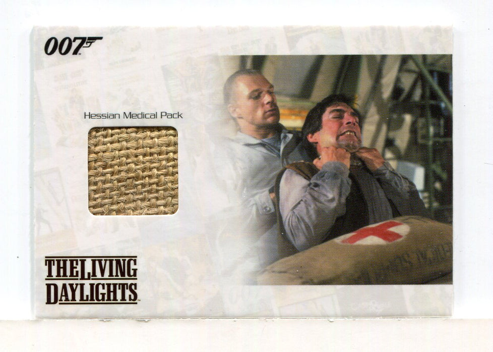 James Bond Archives 2014 Edition Hessian Medical Pack Relic Card JBR34 #266/500   - TvMovieCards.com