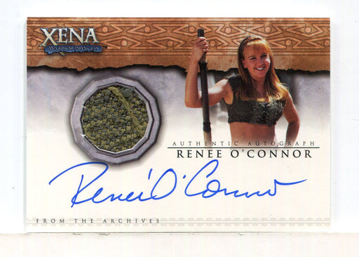 Xena The Quotable Xena Renee O'Connor Incentive Autograph Costume Card AC10   - TvMovieCards.com