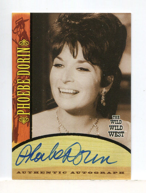 Wild Wild West Season 1 Phoebe Dorin Autograph Card A6   - TvMovieCards.com