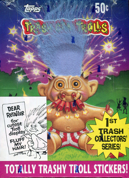 1992 Trash Can Trolls Sticker Trading Card Box 1st Series Topps Wax Full  Sealed   - TvMovieCards.com