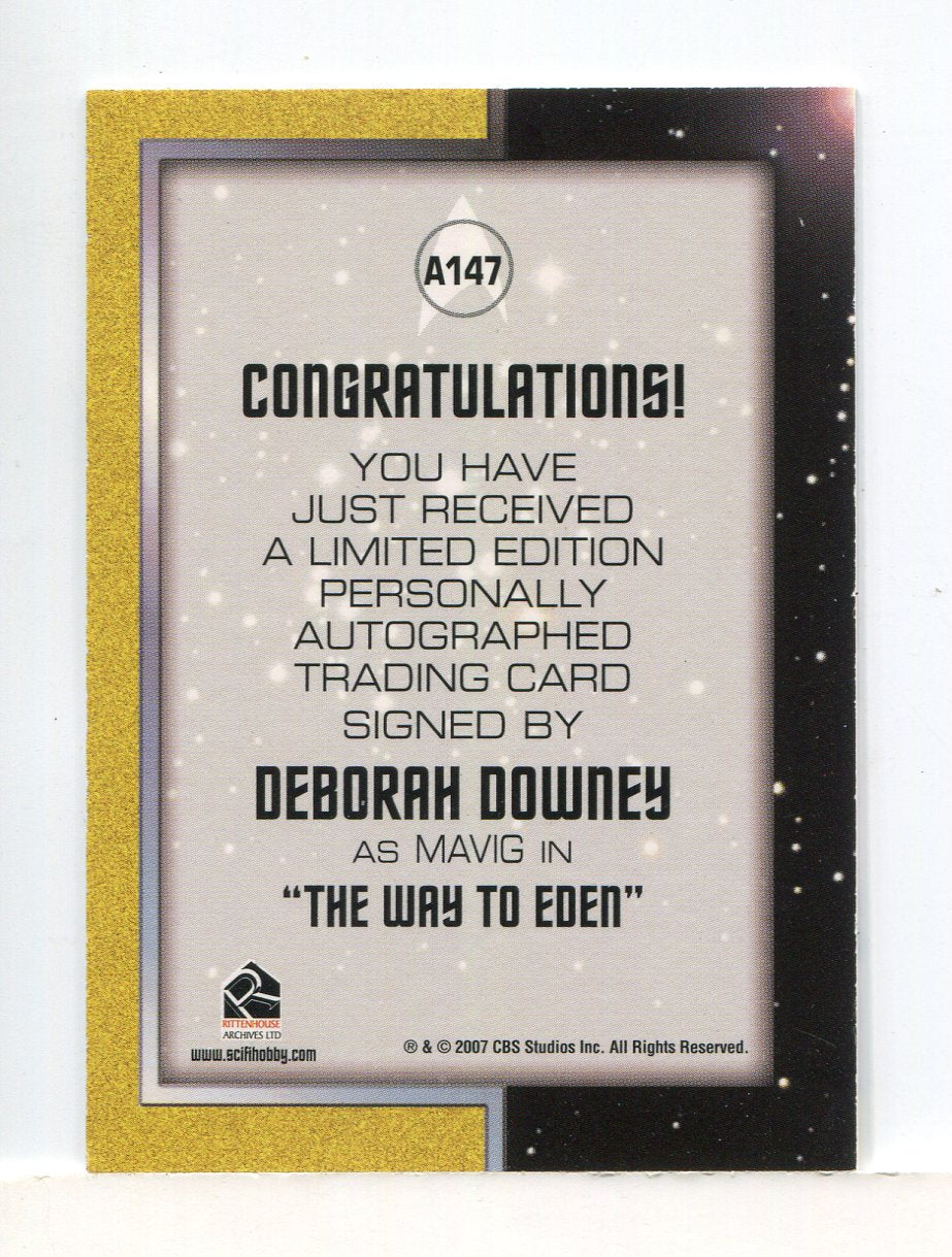 【40CD+20DVD 直筆サイン】THE WHO: 2006 TOUR V.2 Star Trek TOS 40th Anniversary 2 Deborah Downey as Mavig Autograph
