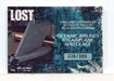 Lost Relics Oceanic Airlines 815 Airplane Wreckage Relic Prop Card RC2 #036/300   - TvMovieCards.com