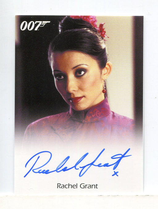 James Bond Archives 2015 Edition Rachel Grant Autograph Card   - TvMovieCards.com