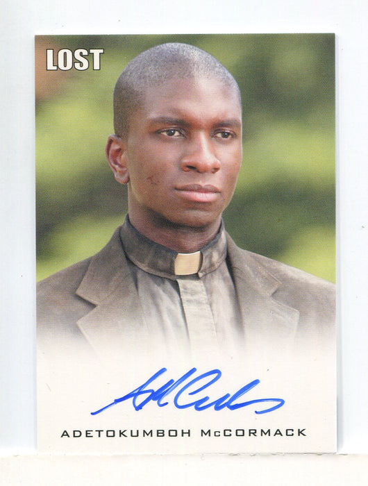 Lost Relics Adetokumboh McCormack as Yemi Autograph Card   - TvMovieCards.com