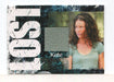 Lost Archives Evangeline Lilly as Kate Austen Relic Costume Card #280/375   - TvMovieCards.com