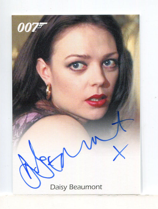 James Bond Archives Final Edition 2017 Daisy Beaumont Autograph Card   - TvMovieCards.com