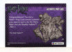 Harry Potter Deathly Hallows 1 The Daily Prophet Prop Card HP P9 #058/260   - TvMovieCards.com