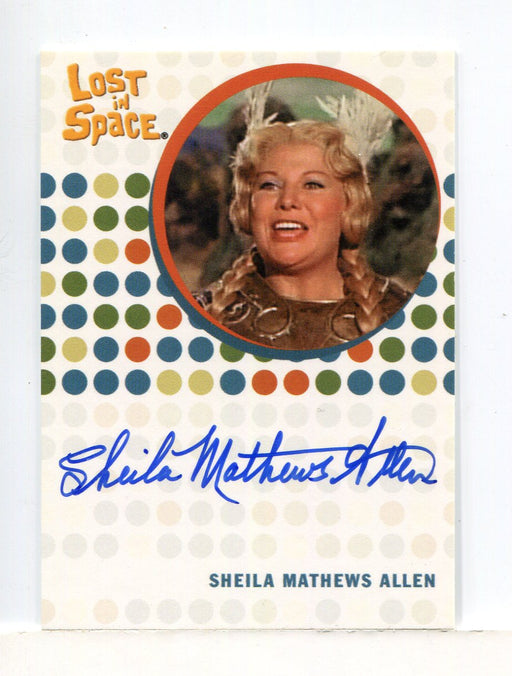 Lost in Space Complete Shiela Mathews Allen as Brynhilde Autograph Card - TvMovieCards.com