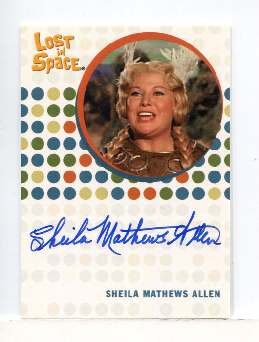 Lost in Space Complete Shiela Mathews Allen as Brynhilde Autograph Card - TvMovieCards.com