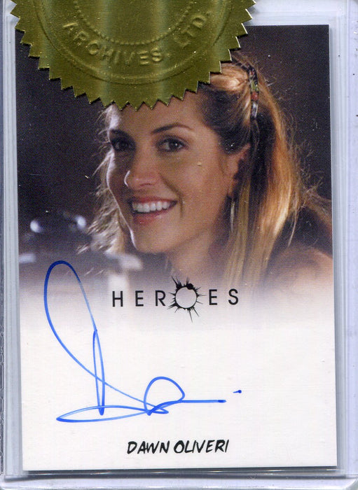 Heroes Archives Dawn Oliver as Lydia Case Topper Autograph Card - TvMovieCards.com