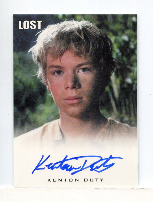 Lost Relics Kenton Duty as Young Jacob Autograph Card - TvMovieCards.com