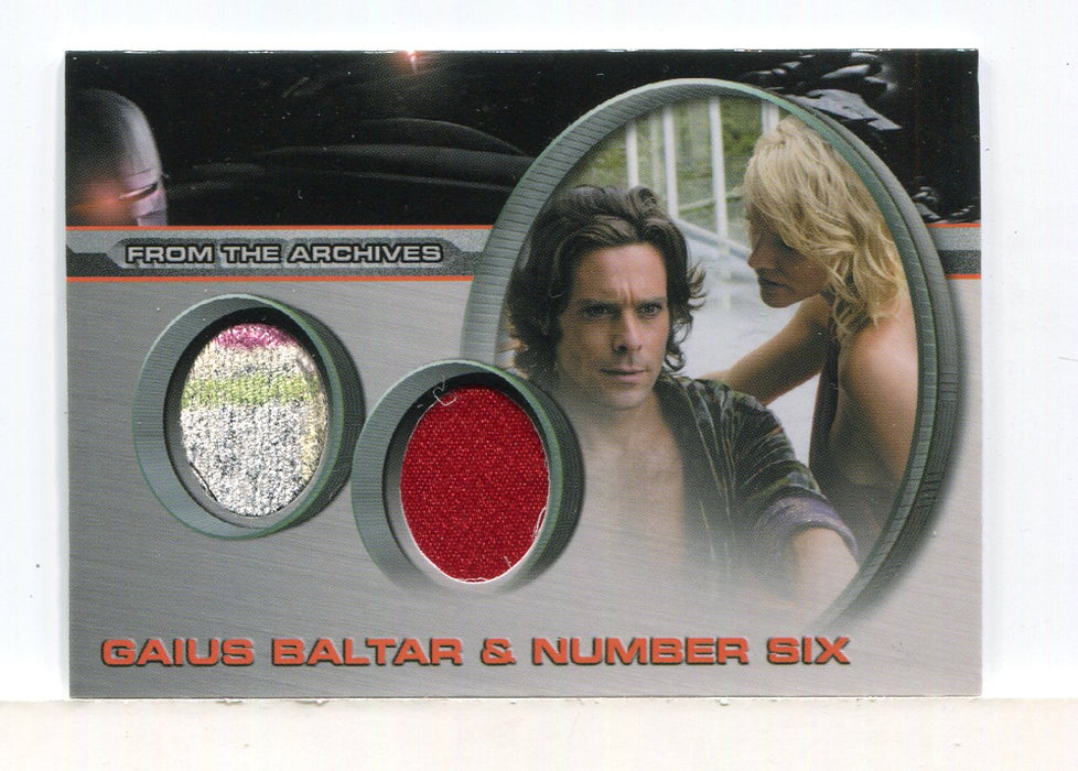 Battlestar Galactica Season Three Double Costume Card DC5 - TvMovieCards.com