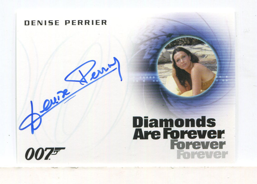 James Bond Archives Spectre Denise Perrier Autograph Card A293 - TvMovieCards.com