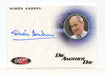 James Bond 50th Anniversary Series Two Simon Andreu Autograph Card A181 - TvMovieCards.com