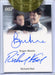 James Bond 50th Anniversary 2 Roger Moore & Richard Kiel Dual Autograph Card - TvMovieCards.com