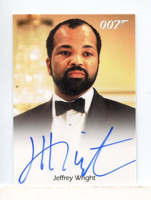 James Bond Classics 2016 Jeffrey Wright in Casino Royale Autograph Card - TvMovieCards.com