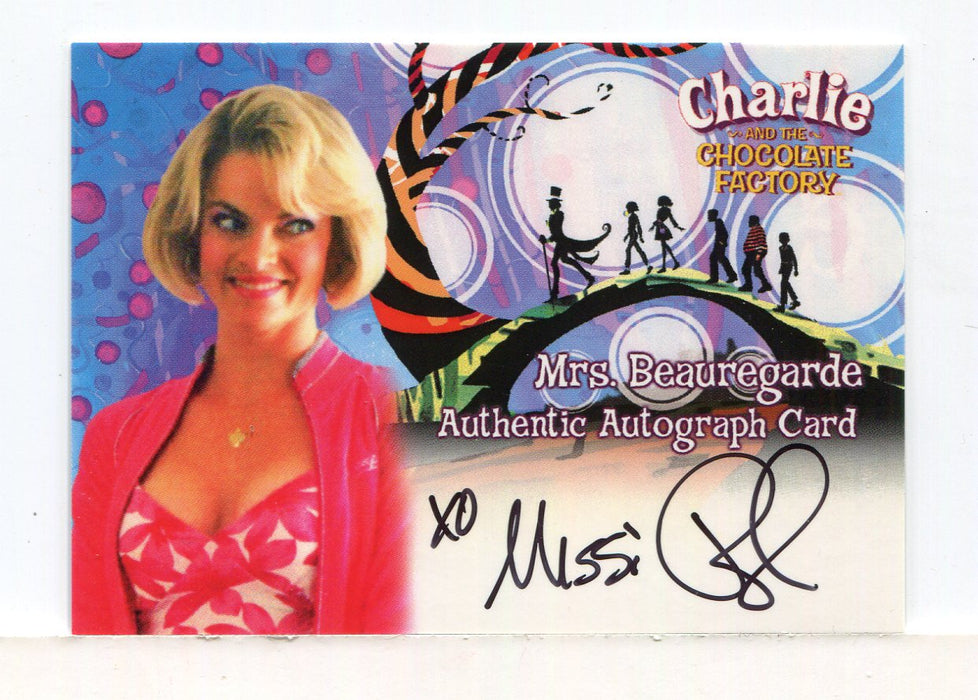 Charlie & Chocolate Factory Missi Pyle as Mrs. Beauregarde Autograph Card - TvMovieCards.com