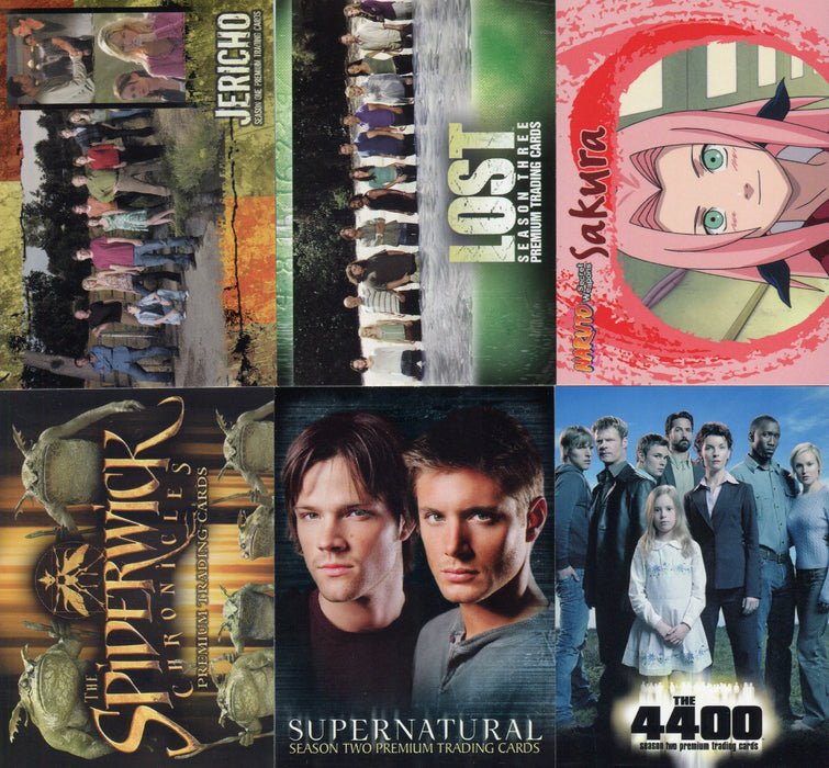 San Diego 2007 Inkworks Promo Card Lot Mixed Titles 12 Cards - TvMovieCards.com