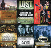 San Diego 2007 Inkworks Promo Card Lot Mixed Titles 12 Cards - TvMovieCards.com