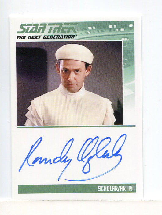 Star Trek TNG Portfolio Prints Autograph Card Randy Oglesby Scholar/Artist - TvMovieCards.com