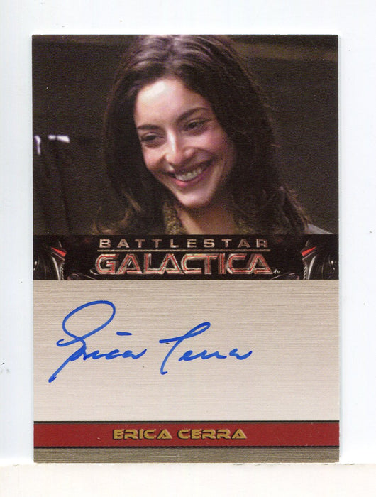 Battlestar Galactica Season Two Erica Cerra Autograph Card - TvMovieCards.com