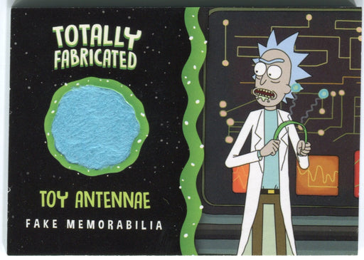 2019 Rick and Morty Season 2 Totally Fabricated Memorabilia Card B1 Toy Antennae - TvMovieCards.com