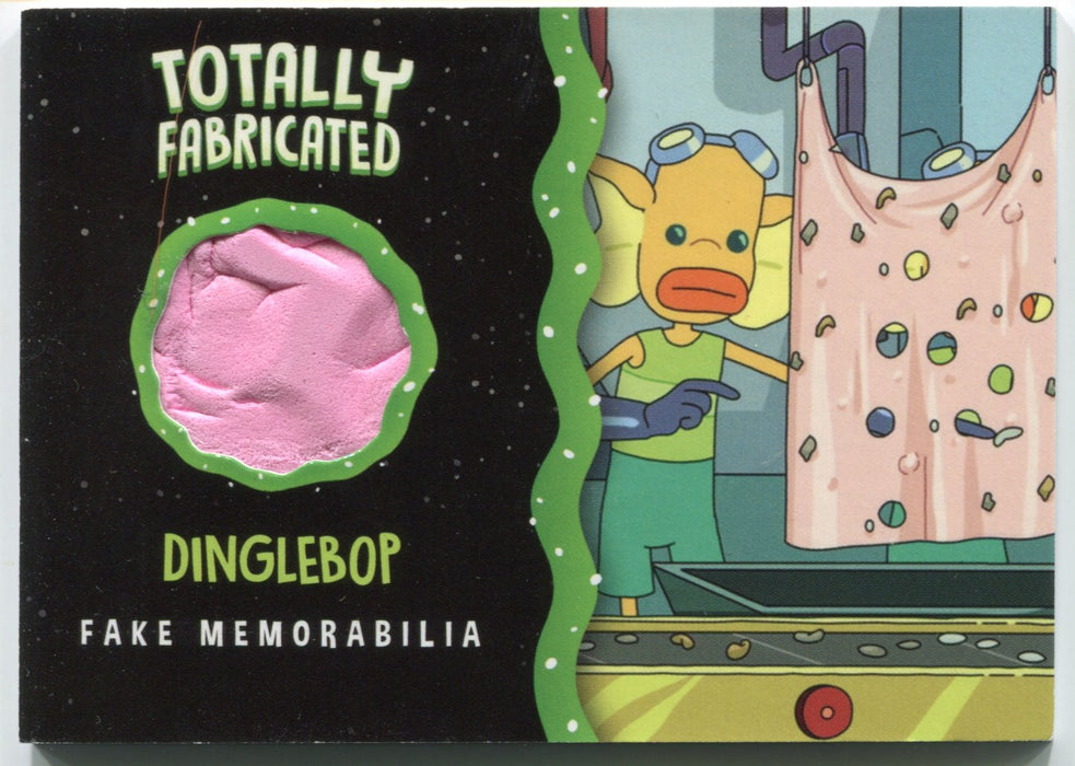 2019 Rick and Morty Season 2 Totally Fabricated Memorabilia Card TF02 DingleBop - TvMovieCards.com