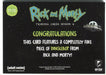 2019 Rick and Morty Season 2 Totally Fabricated Memorabilia Card TF02 DingleBop - TvMovieCards.com