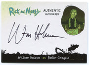 2019 Rick and Morty Season 3 William Holmes as Pastor Gregma Autograph Card WH-P - TvMovieCards.com