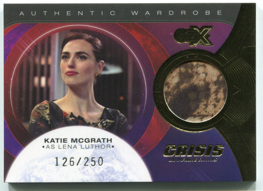 CZX Crisis on Infinite Earths M05 Katie McGrath - Lena Luthor Wardrobe Card - TvMovieCards.com