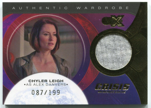 CZX Crisis on Infinite Earths M14 Chyler Leigh as Alex Danvers Wardrobe Card - TvMovieCards.com