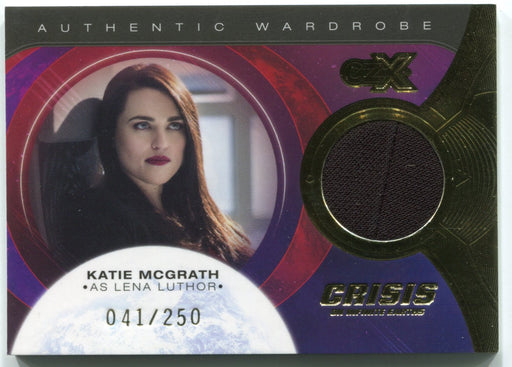 CZX Crisis on Infinite Earths M16 Katie McGrath as Lena Luthor Wardrobe Card - TvMovieCards.com